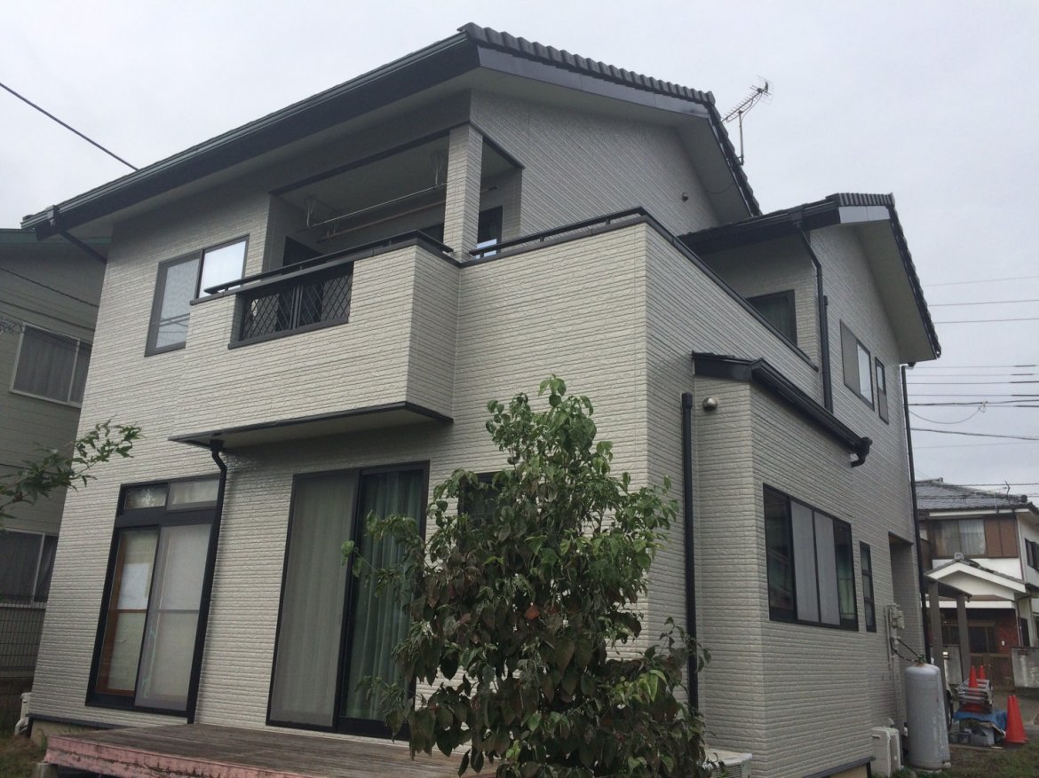 前橋市 外壁塗装工事 施工前 お客様の声 ミヤケン