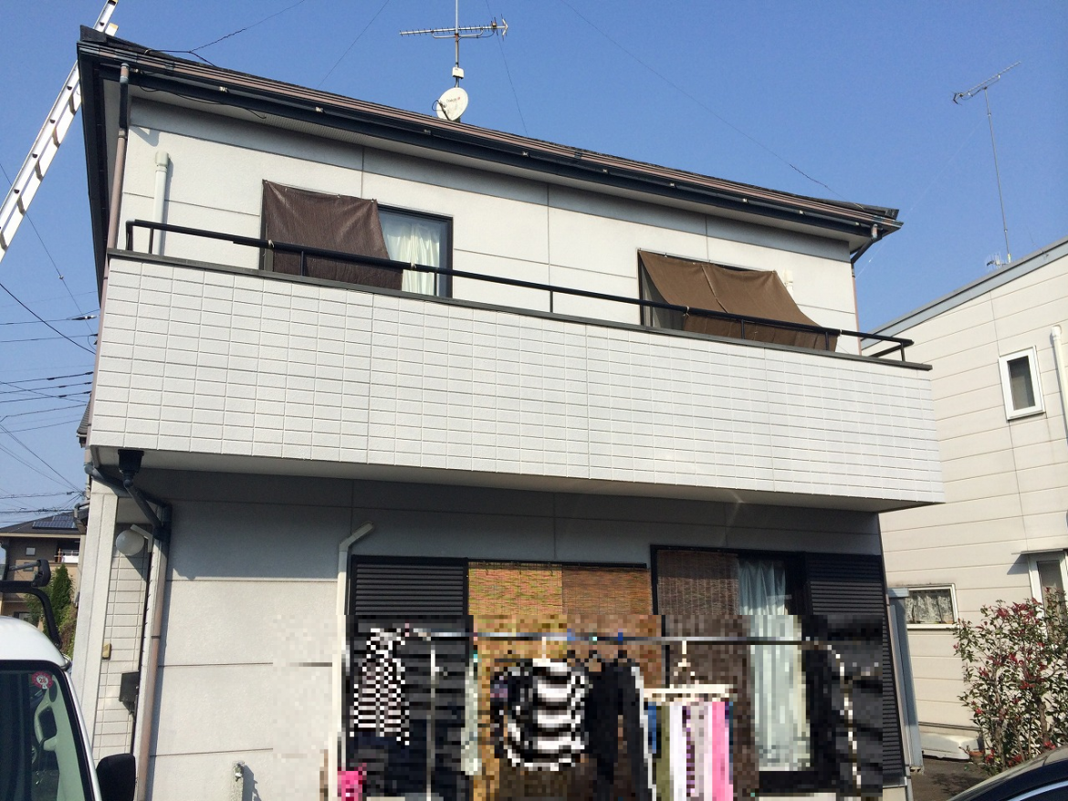太田市 外壁塗装 施工前 ミヤケン