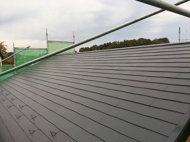 高崎市 屋根外壁塗装工事 屋根施工後 お客様の声 ミヤケン