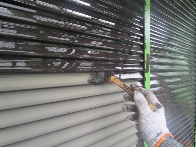 前橋市 屋根外壁塗装工事 雨戸上塗り お客様の声 ミヤケン