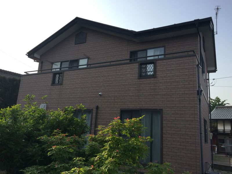 高崎市 屋根外壁塗装工事 施工前 お客様の声 ミヤケン