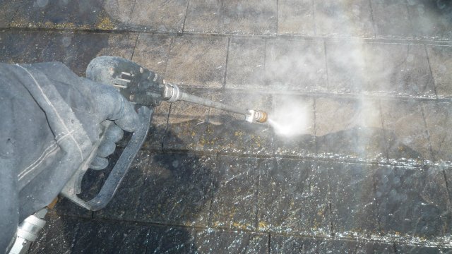 太田市 屋根 高圧洗浄 ミヤケン