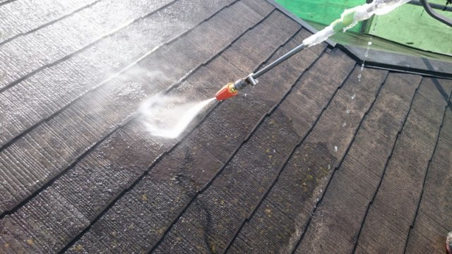 高崎市 屋根 高圧洗浄 ミヤケン