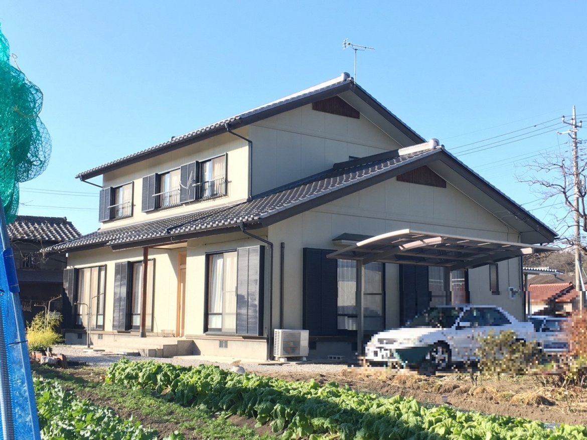 高崎市 外壁塗装 完成 ミヤケン
