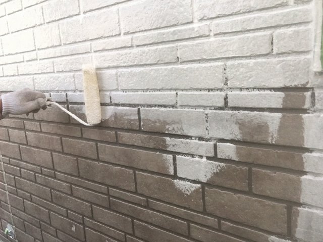 太田市 外壁塗装 下塗り ミヤケン