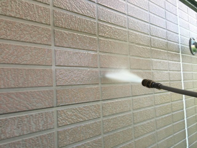 高崎市 外壁 高圧洗浄 ミヤケン