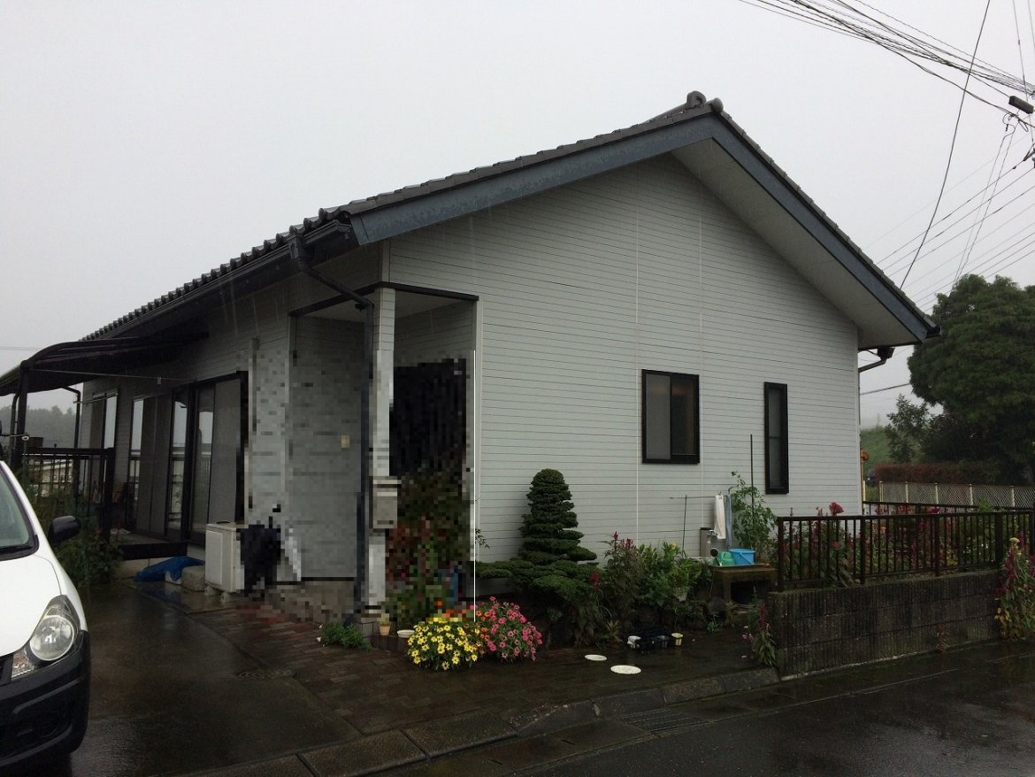 前橋市 外壁塗装 施工前 ミヤケン
