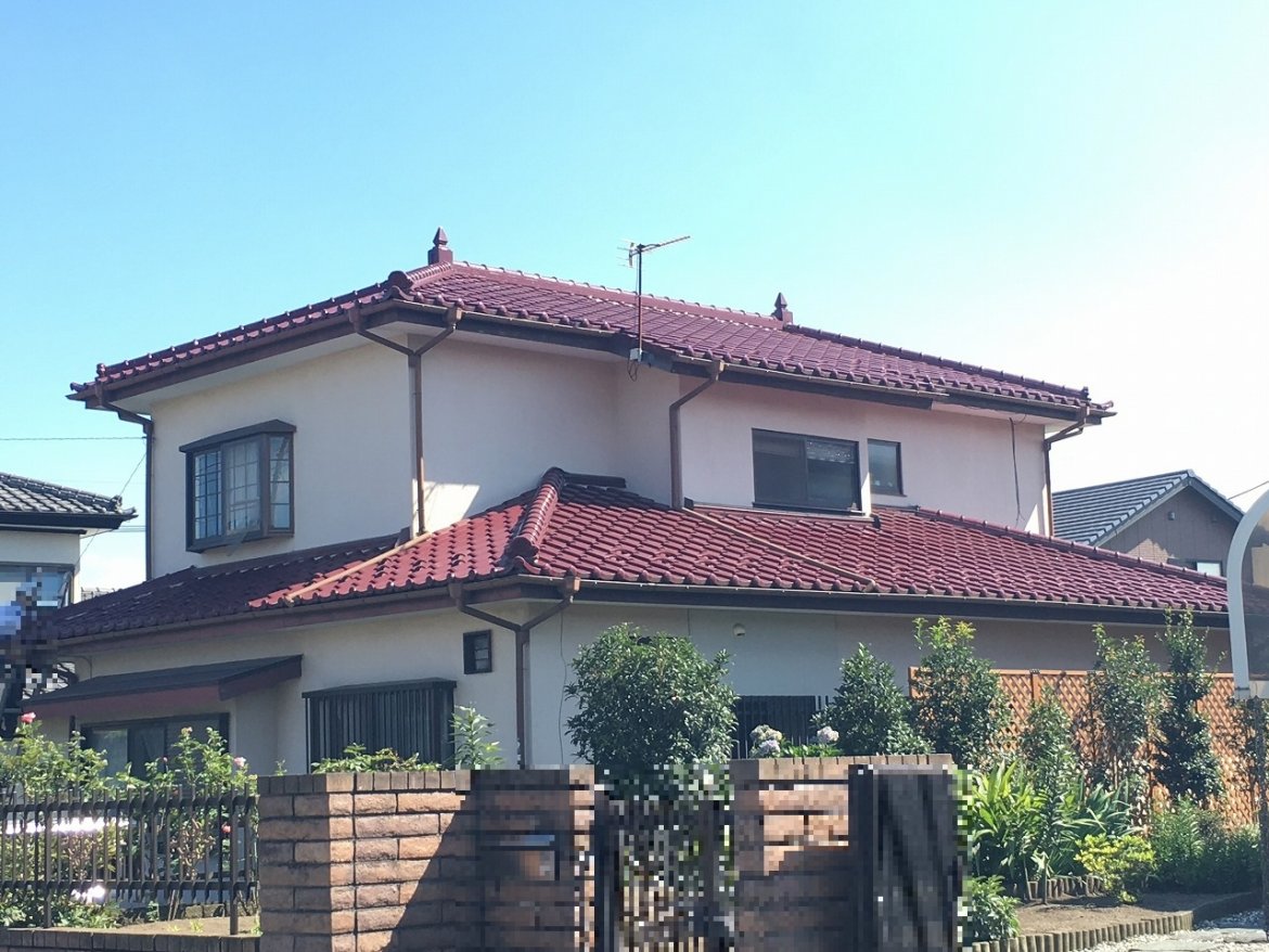 高崎市 外壁塗装 施工前 ミヤケン