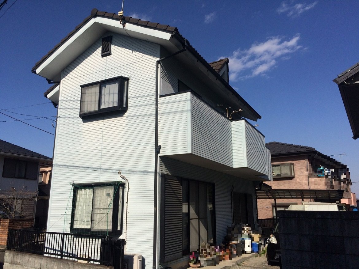 高崎市 外壁塗装 施工前 ミヤケン