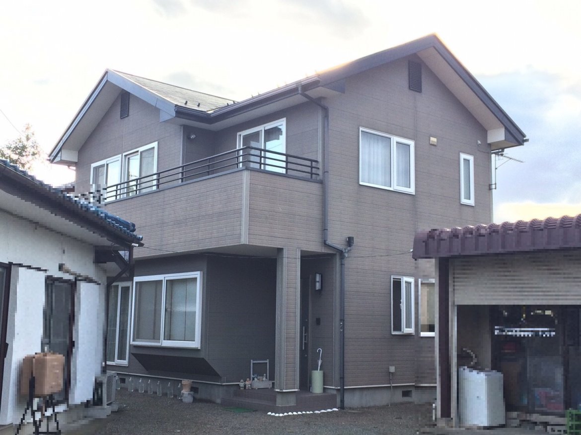 高崎市 外壁塗装 施工前 ミヤケン