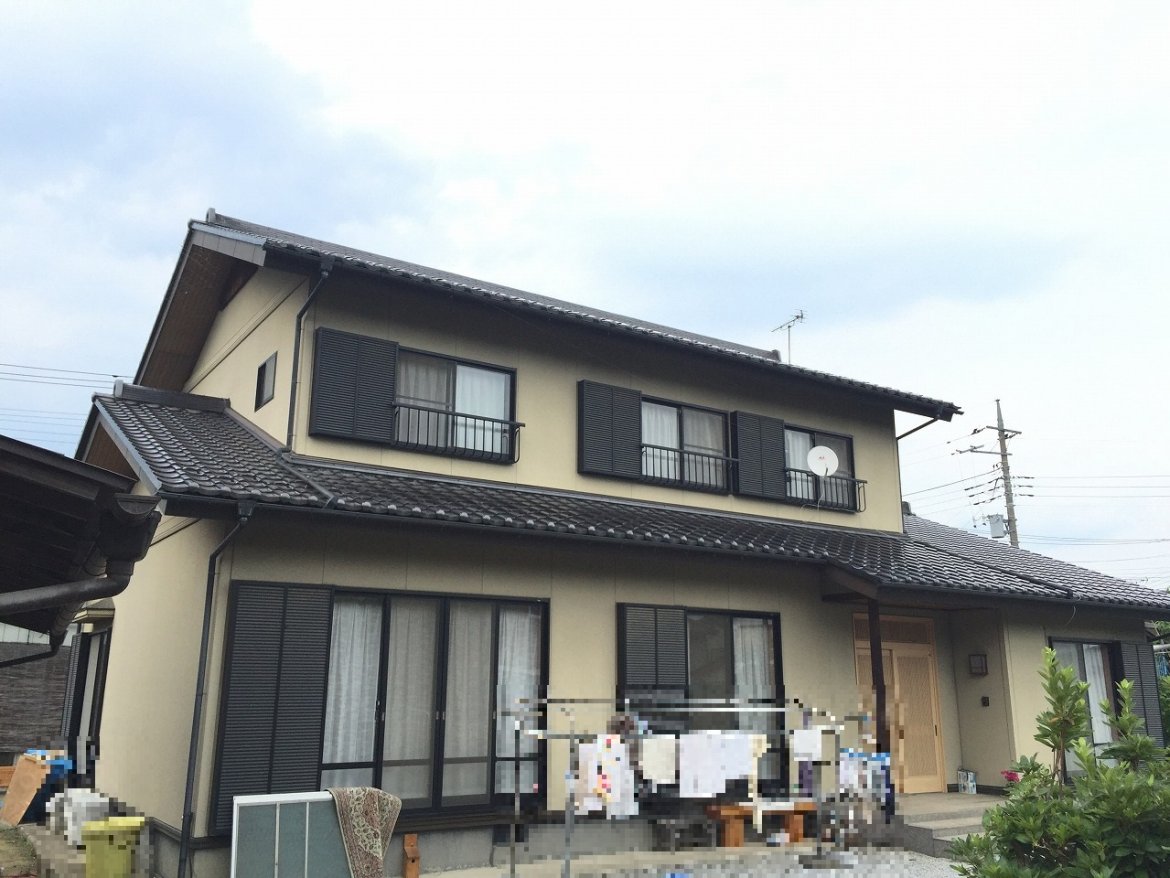 高崎市 外壁塗装 施工前 ミヤケン