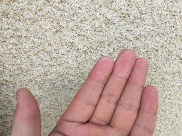 太田市 外壁塗装工事 モルタル外壁 チョーキング現象 お客様の声 ミヤケン
