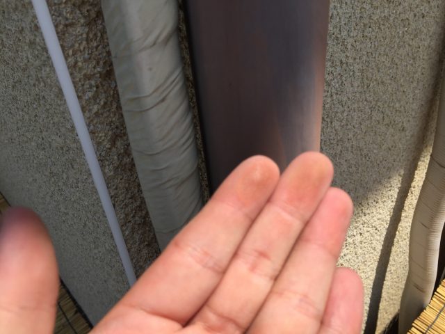太田市 外壁塗装工事 雨樋チョーキング現象 お客様の声 ミヤケン