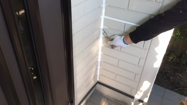 高崎市 コーキング ヘラ押え ミヤケン