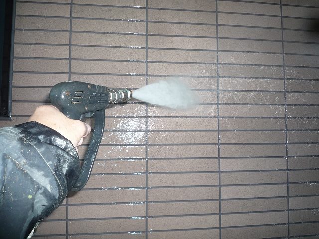 s-P1050960桐生市 外壁塗装工事 外壁高圧洗浄 お客様の声 ミヤケン