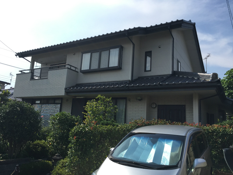 高崎市 外壁塗装 施工前 ミヤケン