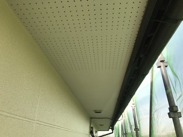 邑楽郡千代田町 軒天 完了 ミヤケン