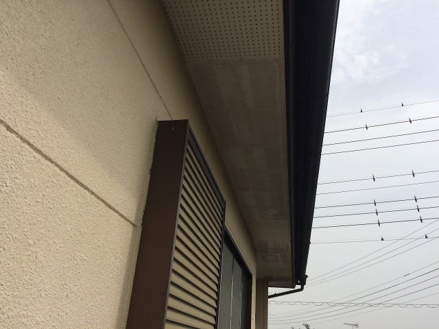 邑楽郡千代田町 軒天 シミ ミヤケン