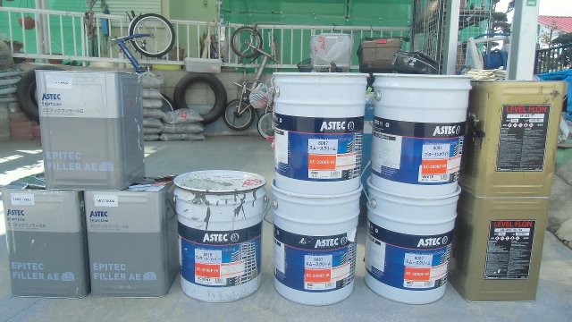 藤岡市 外壁塗装 塗料一式 ミヤケン