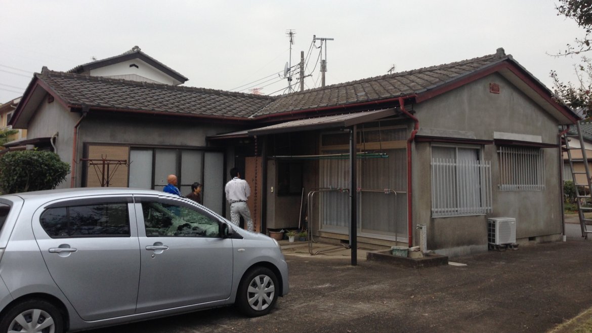 太田市 外壁塗装工事 平屋 施工前 お客様の声 ミヤケン