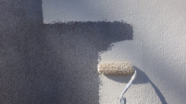 太田市 外壁塗装工事 平屋 外壁下塗り お客様の声 ミヤケン