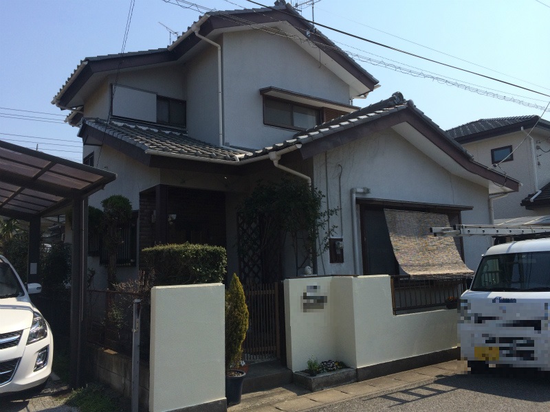 太田市 外壁塗装 施工前 ミヤケン