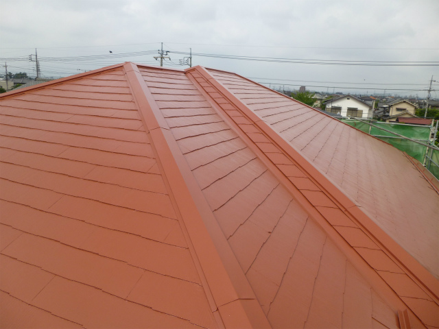 前橋市 屋根 施工後 ミヤケン