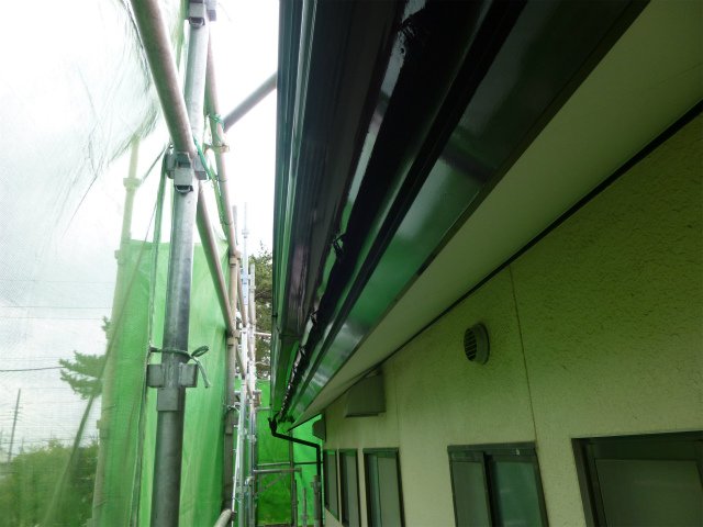 前橋市 雨樋 完了 ミヤケン