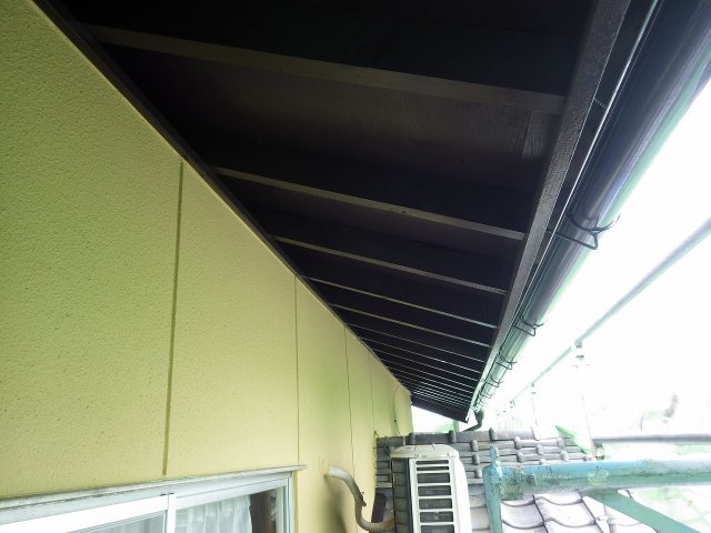 熊谷市 軒裏天井 完了 ミヤケン