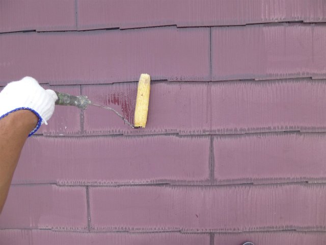 前橋市 屋根塗装 下塗り ミヤケン