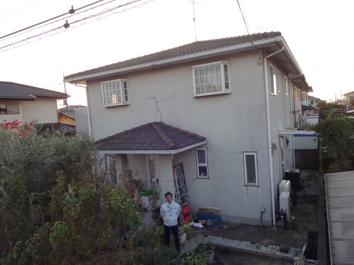 太田市 屋根が壁塗装工事 施工前 お客様の声 ミヤケン