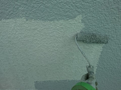 太田市 屋根外壁塗装工事 外壁上塗り お客様の声 ミヤケン