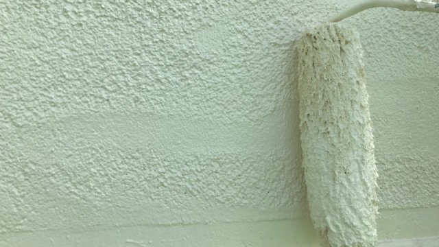太田市 外壁塗装 上塗り1回目 ミヤケン