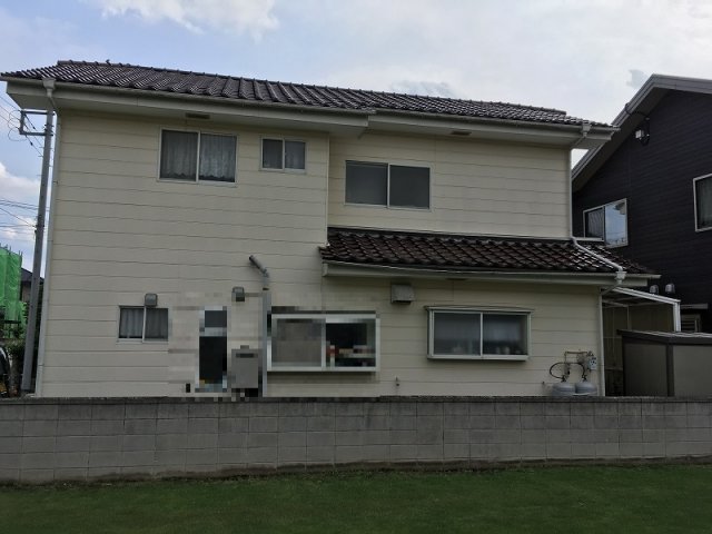 佐波郡玉村町 外壁塗装 施工前 ミヤケン