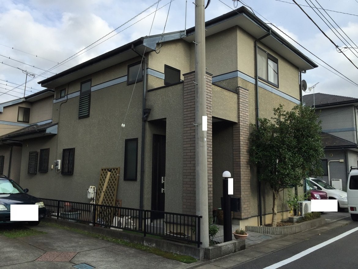 高崎市 外壁塗装 施工前 ミヤケン