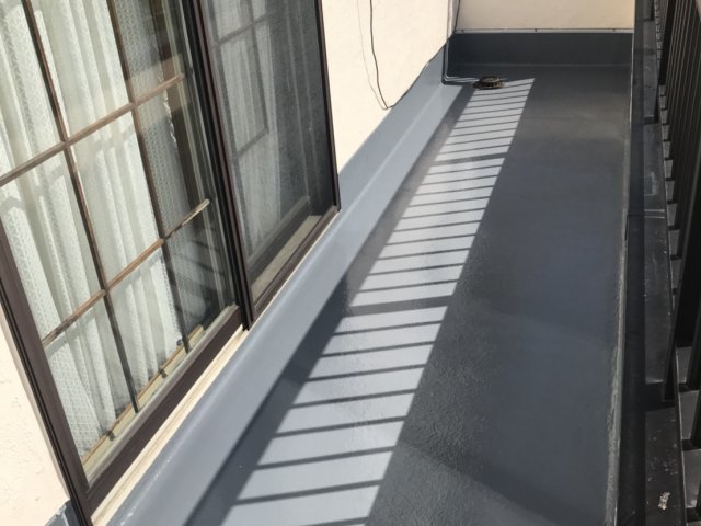 太田市 ベランダ防水 完了 ミヤケン