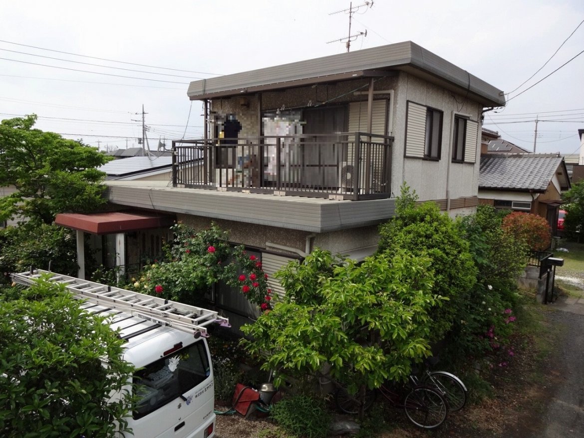 太田市 外壁塗装 施工前 ミヤケン