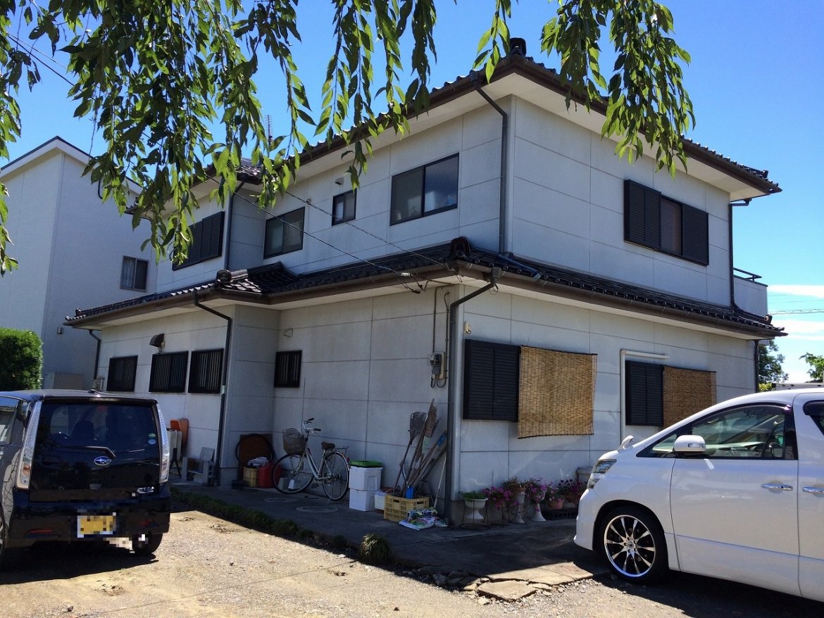 太田市 外壁塗装 施工前 ミヤケン