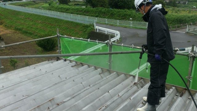 前橋市 屋根 高圧洗浄 ミヤケン