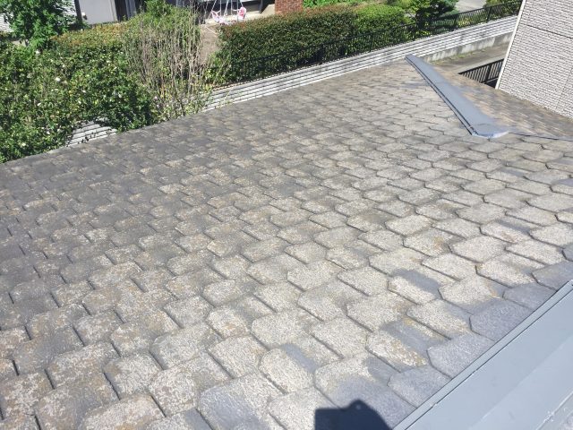 玉村町 屋根塗装工事 スレート瓦色あせ お客様の声 ミヤケン