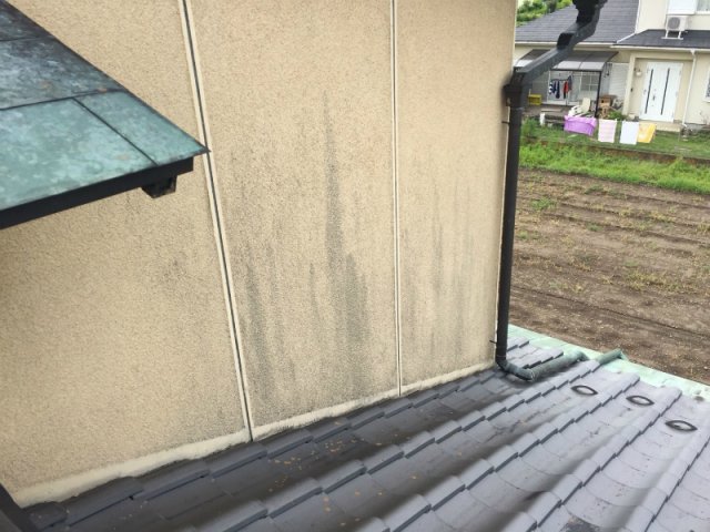前橋市 外壁 雨だれ ミヤケン