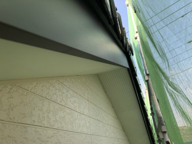 佐波郡玉村町 破風板 完了 ミヤケン