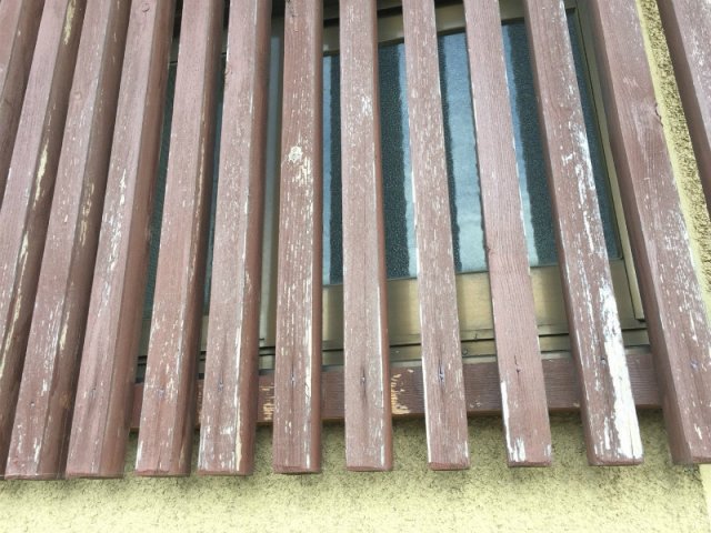 前橋市 格子 色あせ ミヤケン