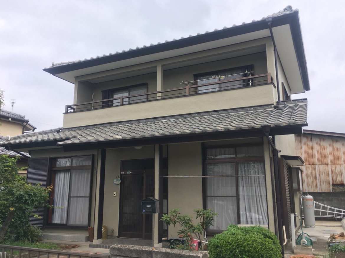伊勢崎市 外壁塗装工事 施工後全体写真 お客様の声 ミヤケン
