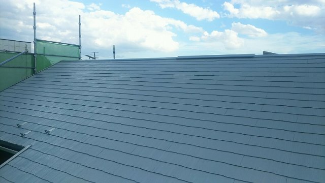 前橋市 屋根塗装 完了 ミヤケン