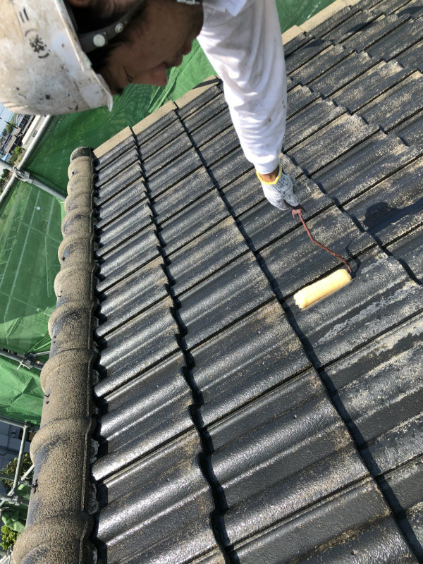 佐波郡玉村町 屋根 下塗り ミヤケン