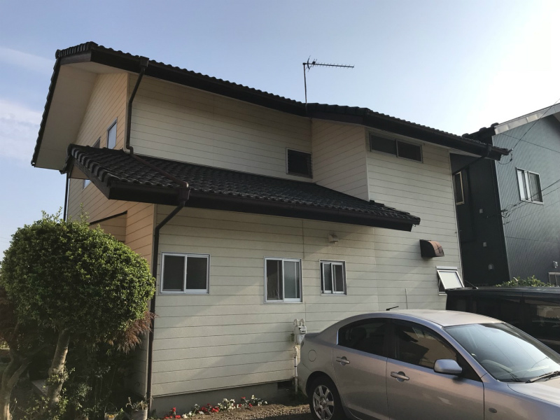 前橋市 屋根外壁塗装工事 施工前 お客様の声 ミヤケン