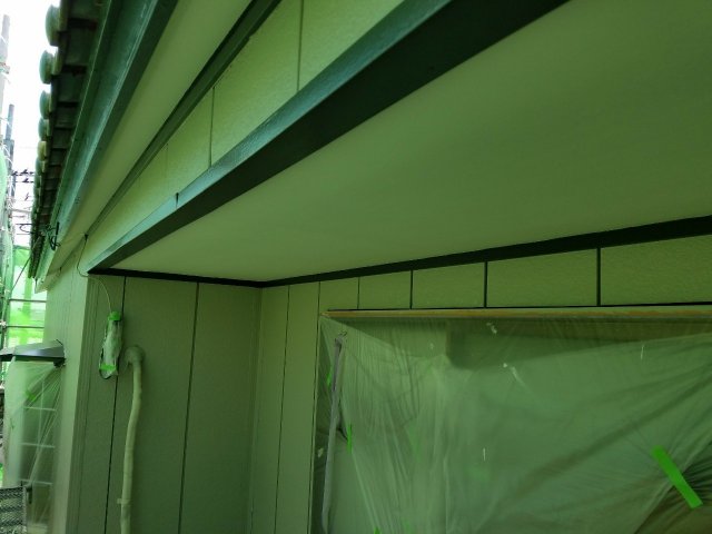前橋市 軒天 外壁塗装 ミヤケン