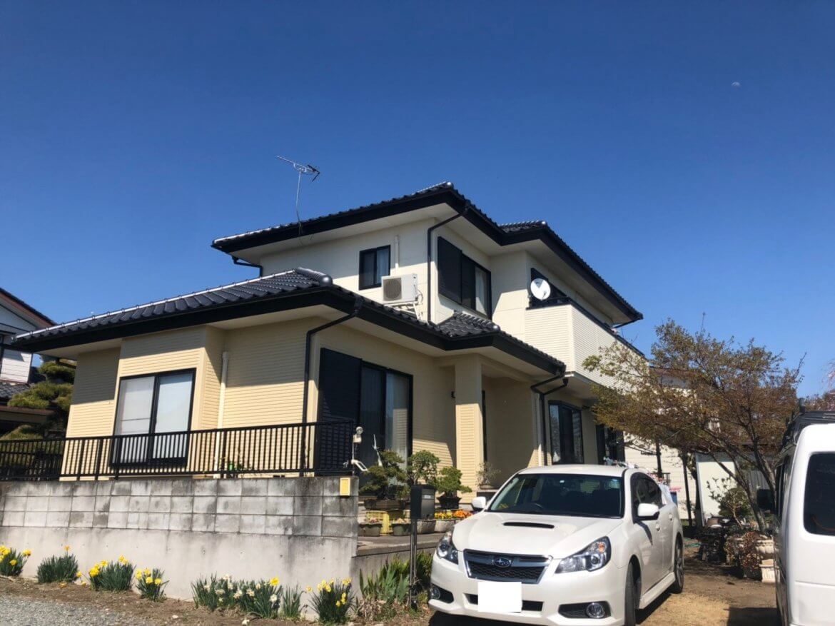 前橋市粕川町 塗装後