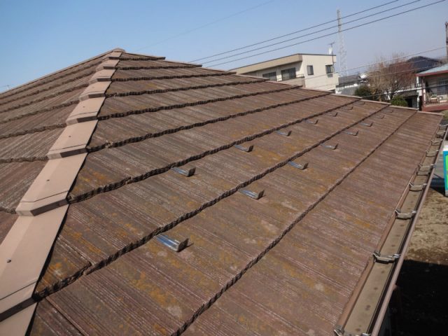 前橋市 屋根外壁塗装工事 屋根コケの付着 お客様の声 ミヤケン